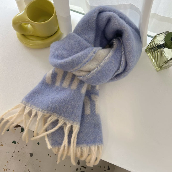 Autumn and Winter Scarf-Mohair Scarf