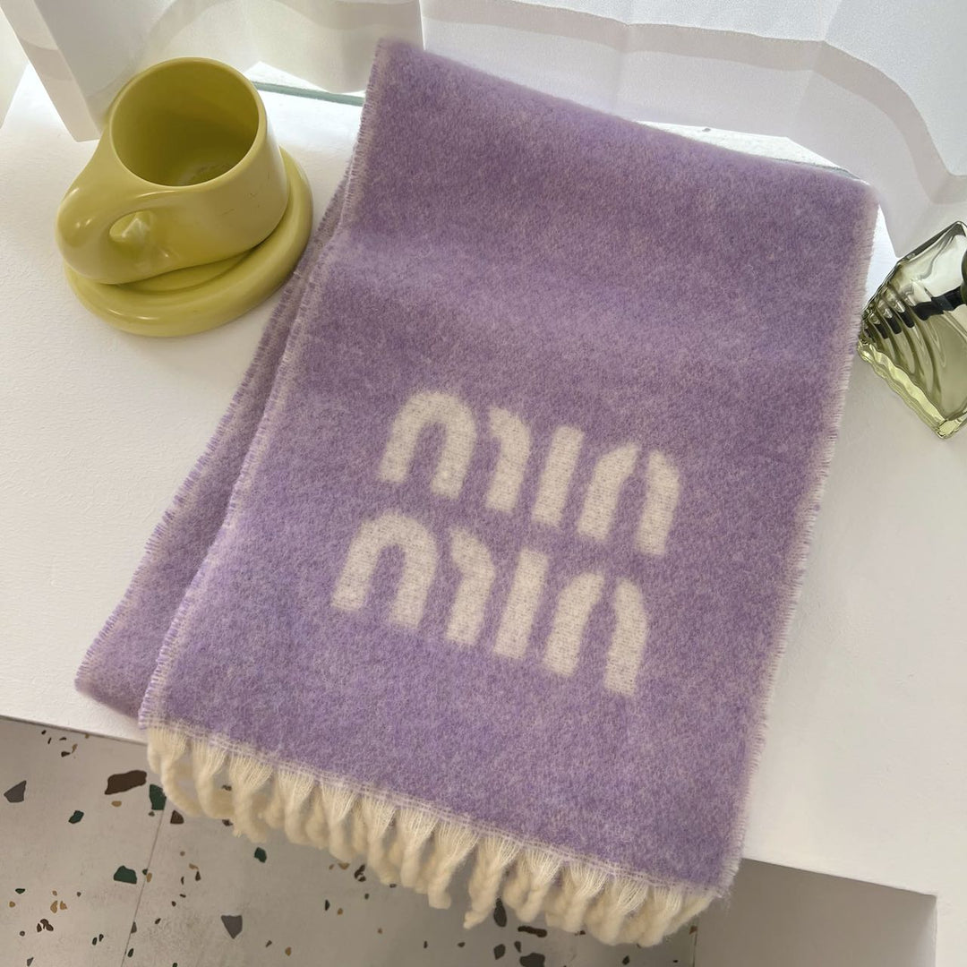 Autumn and Winter Scarf-Mohair Scarf