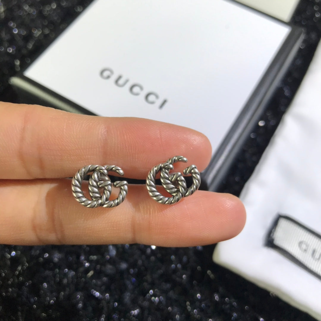 Classic Double G Stud Earrings