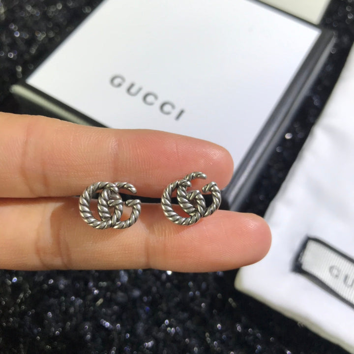Classic Double G Stud Earrings