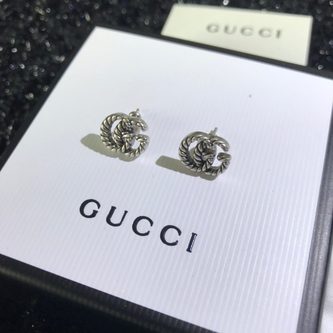 Classic Double G Stud Earrings