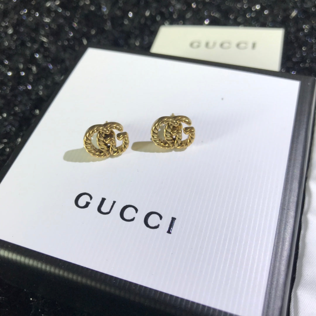 Classic Double G Stud Earrings