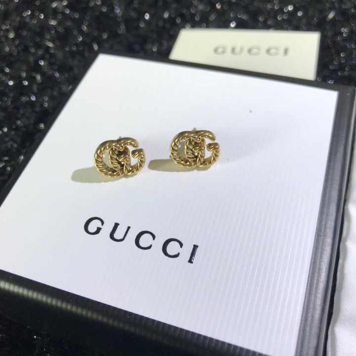 Classic Double G Stud Earrings