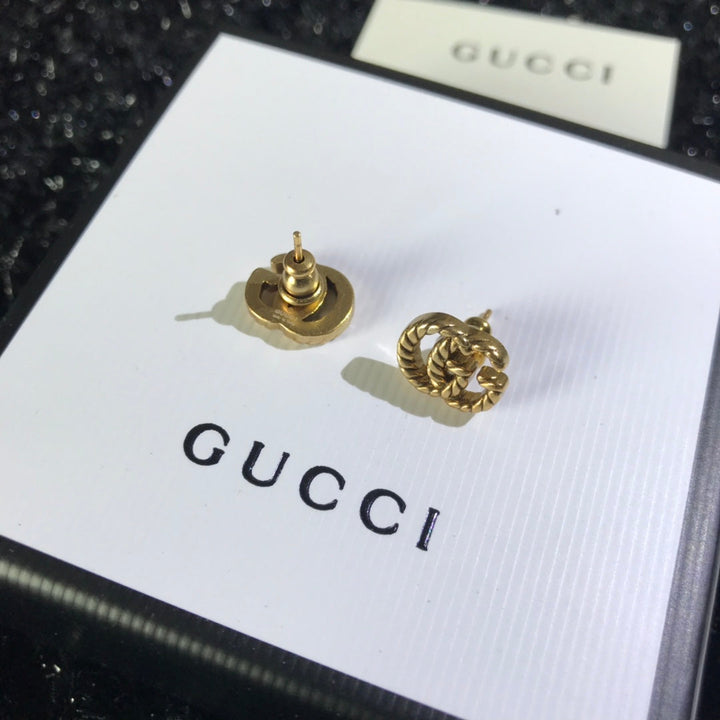 Classic Double G Stud Earrings
