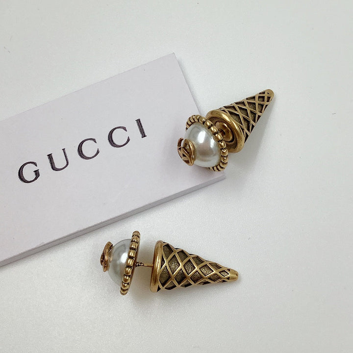 new ice cream shape earrings
