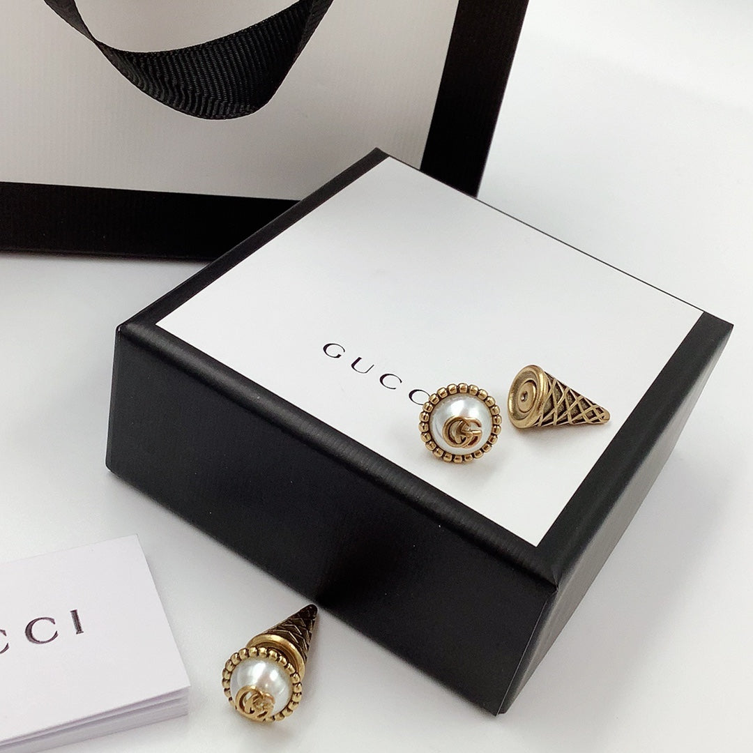 new ice cream shape earrings