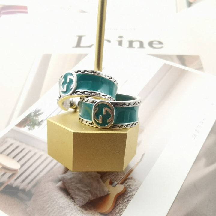 Vintage GG Resin Earrings