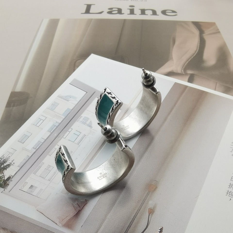 Vintage GG Resin Earrings