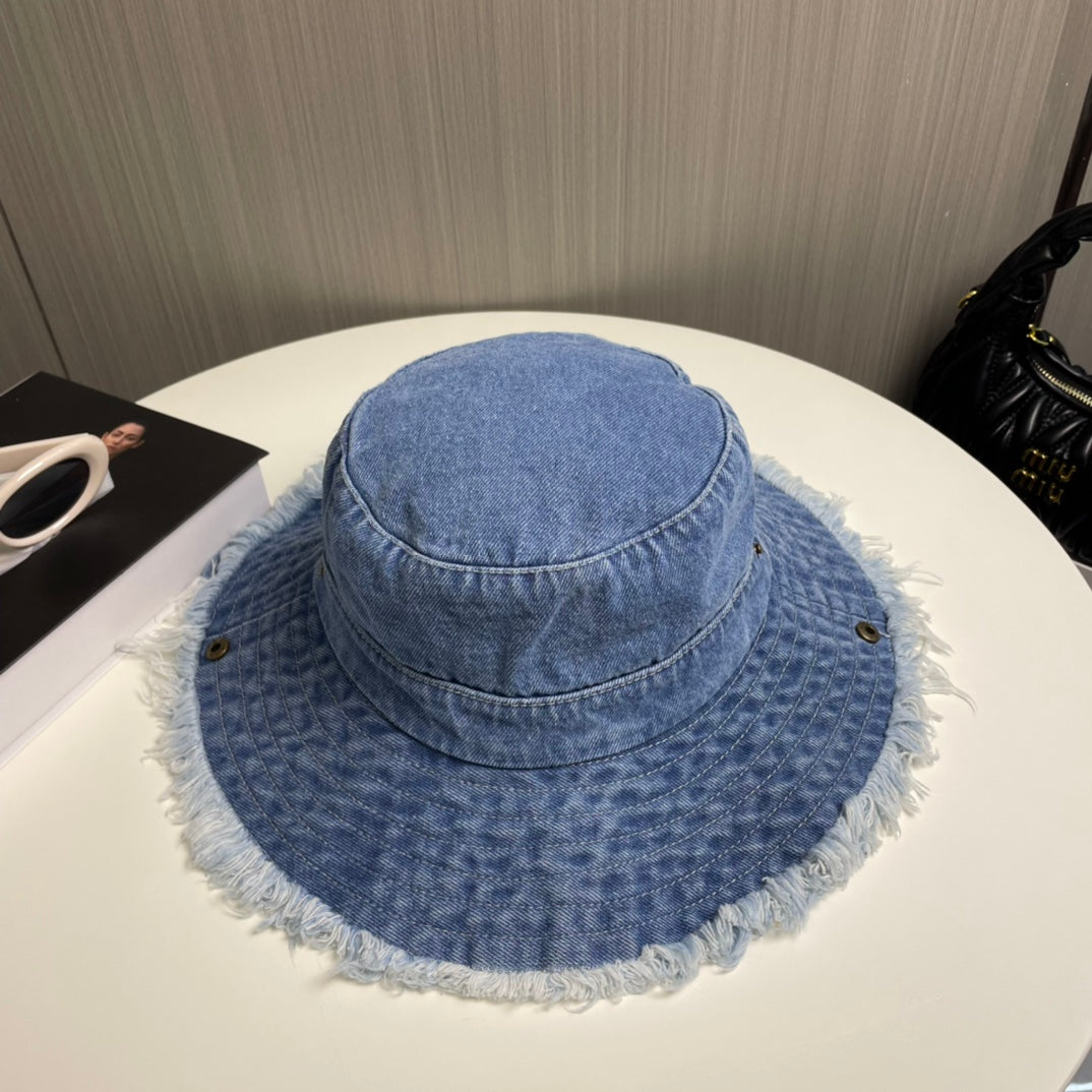 new washed cowboy fisherman hat