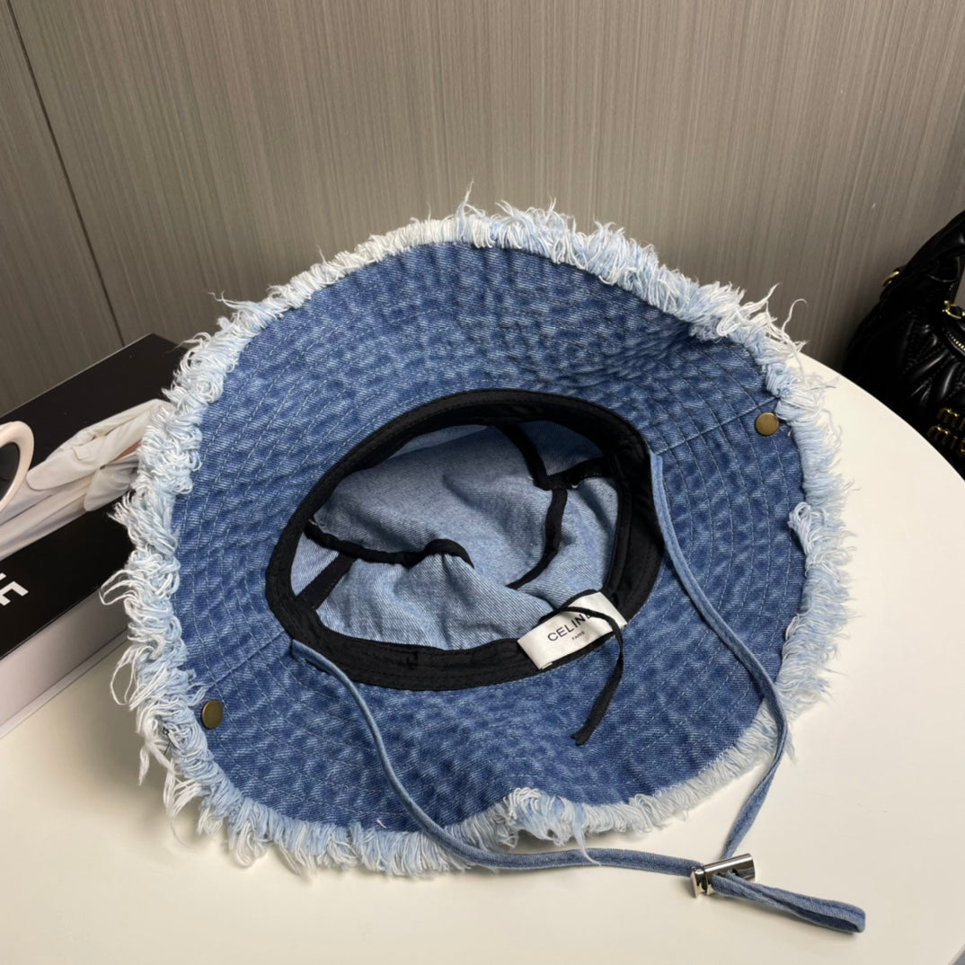 new washed cowboy fisherman hat