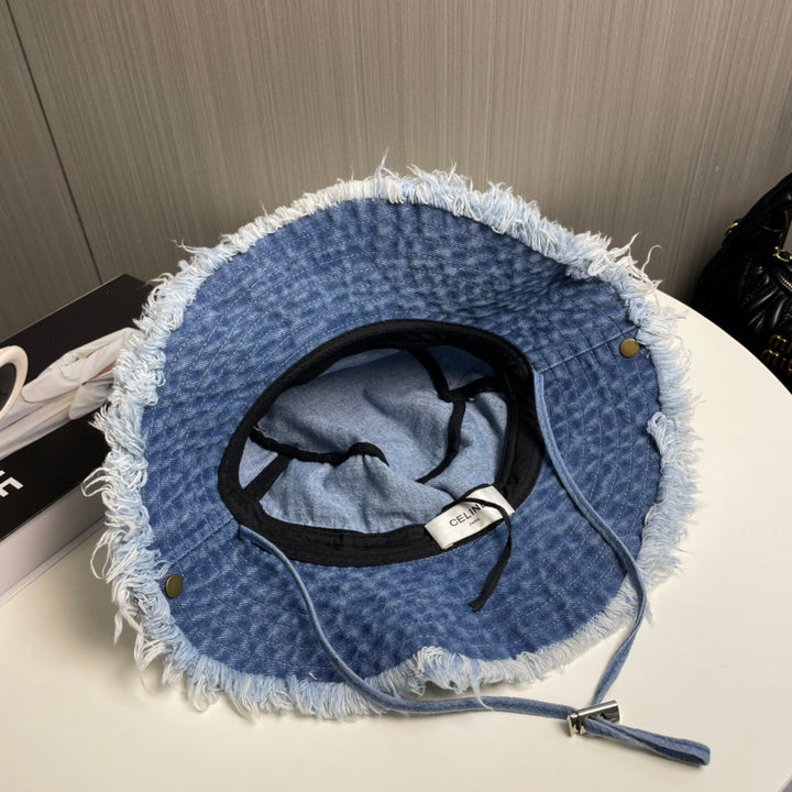 new washed cowboy fisherman hat