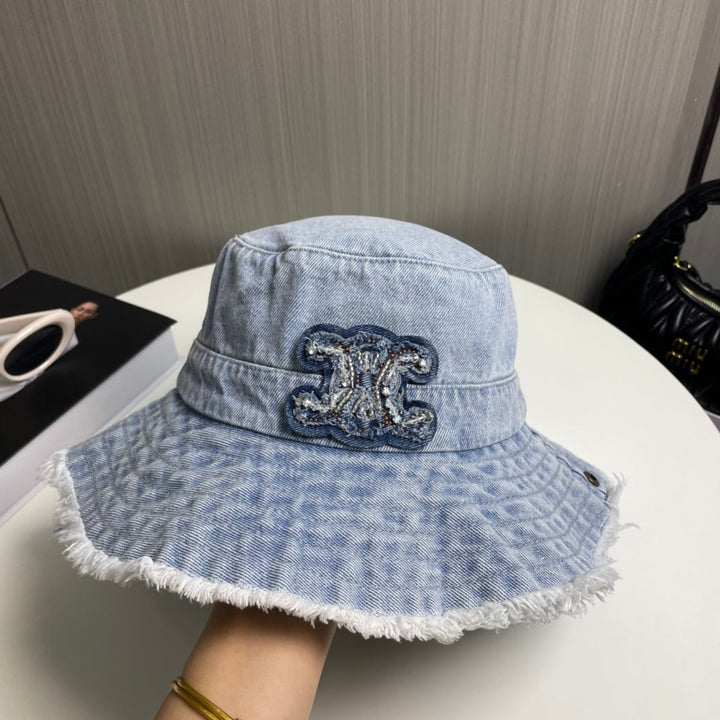 new washed cowboy fisherman hat