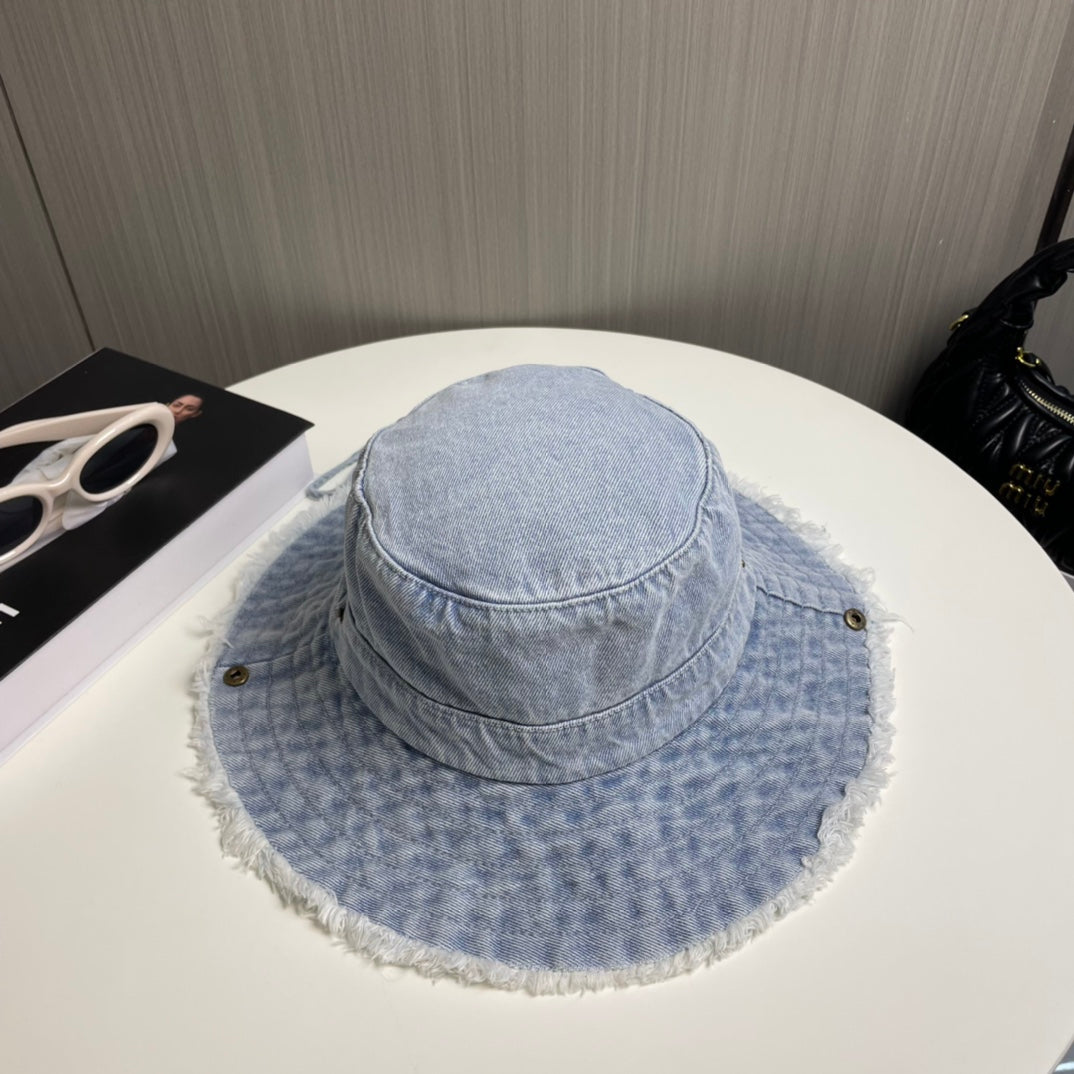 new washed cowboy fisherman hat