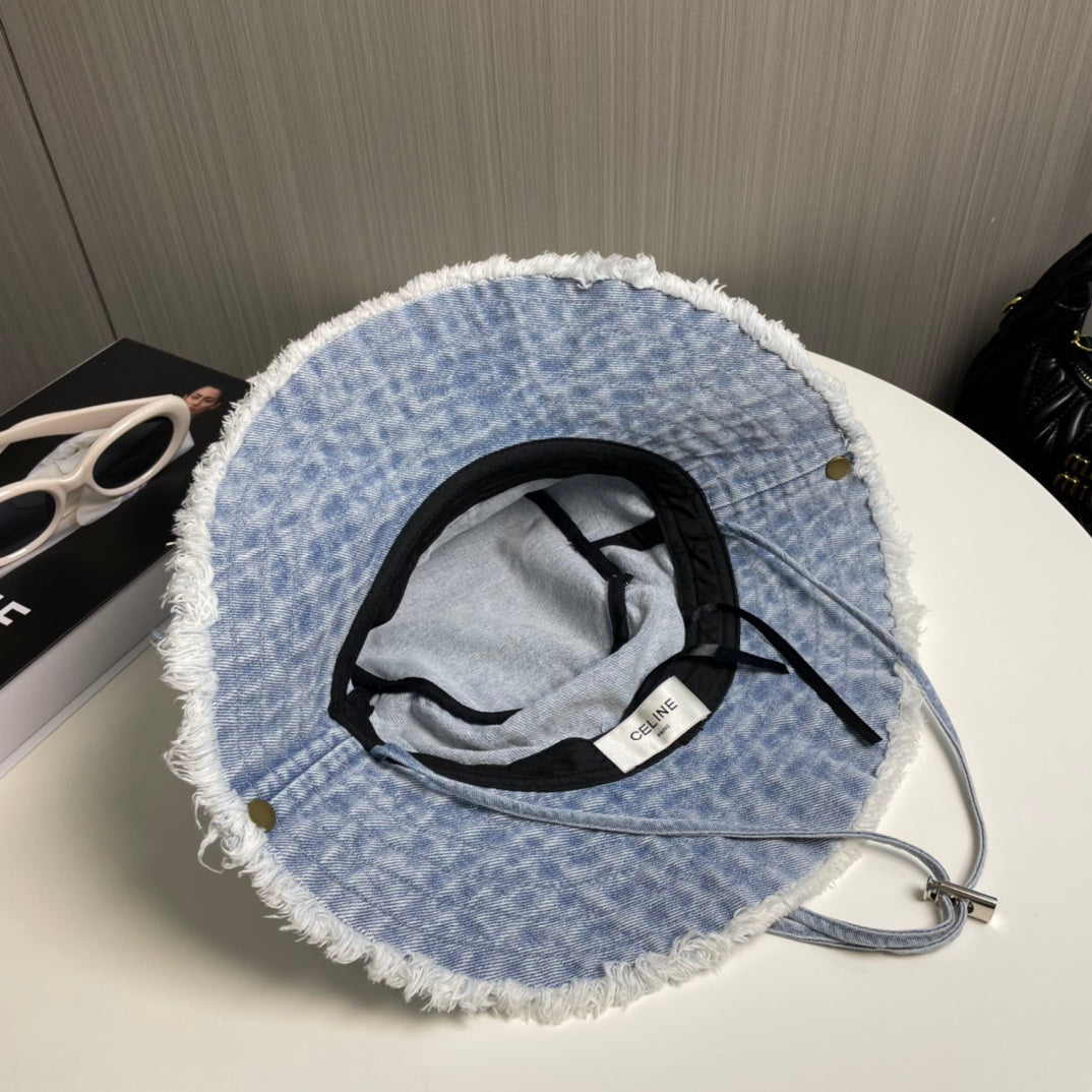 new washed cowboy fisherman hat