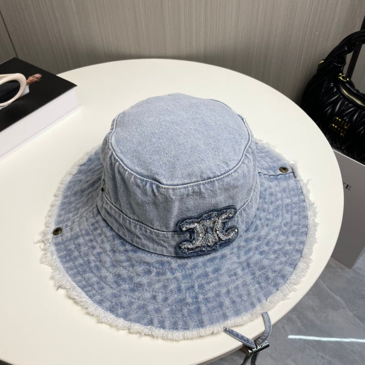 new washed cowboy fisherman hat