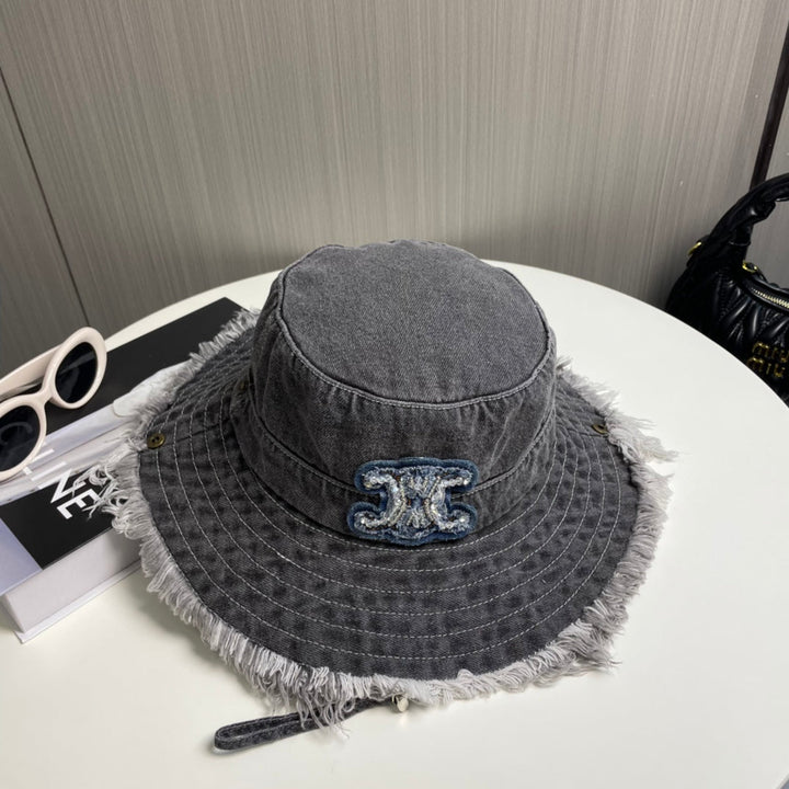 new washed cowboy fisherman hat