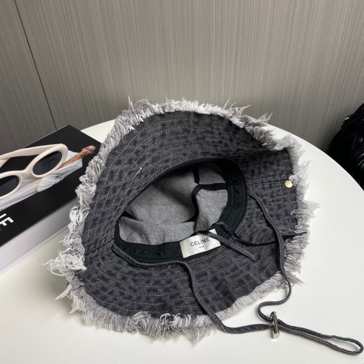 new washed cowboy fisherman hat