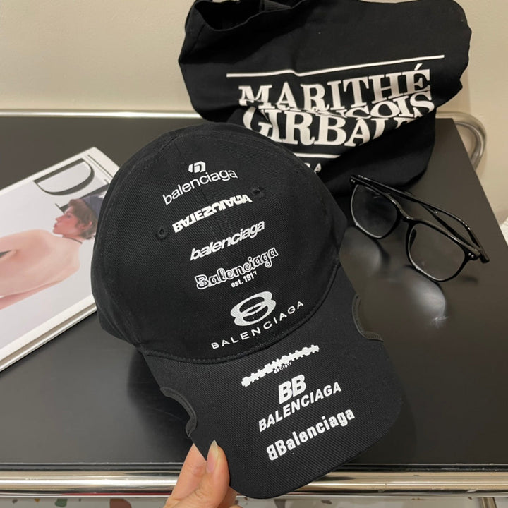 new embroidered logo baseball cap