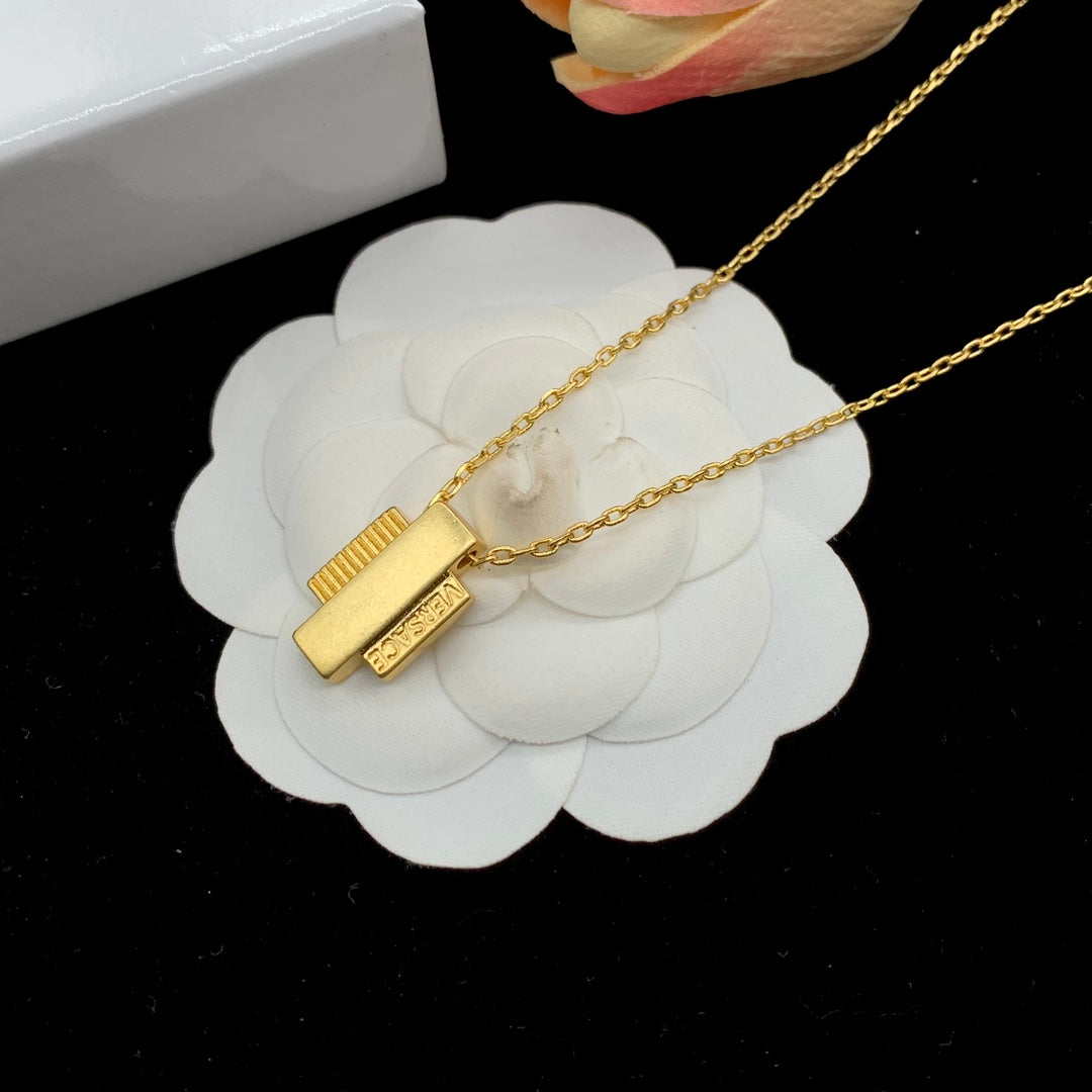 Simple Brass Necklace