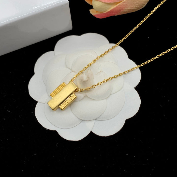Simple Brass Necklace