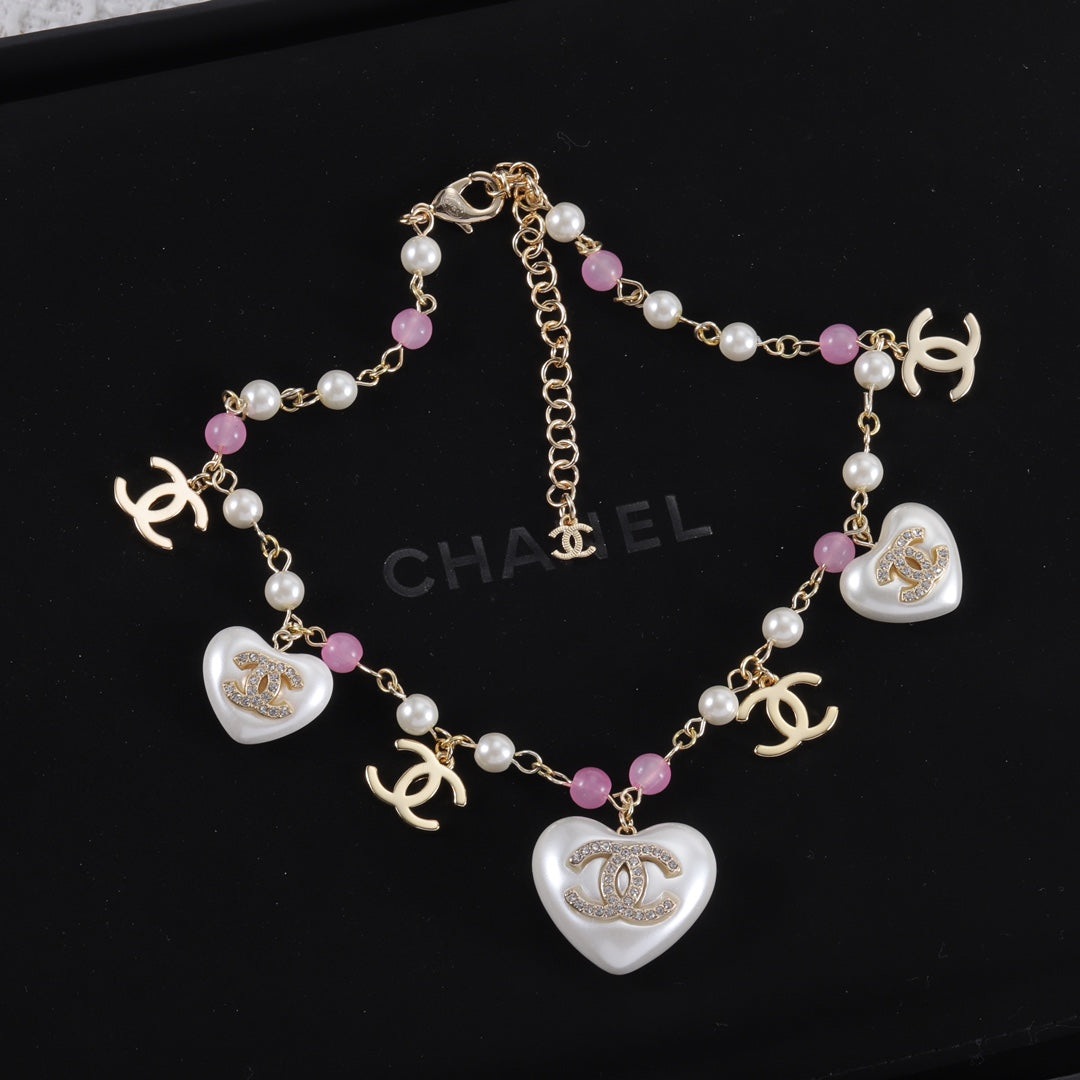 Fashion CC Multi Heart Combo Necklace