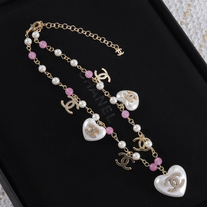 Fashion CC Multi Heart Combo Necklace