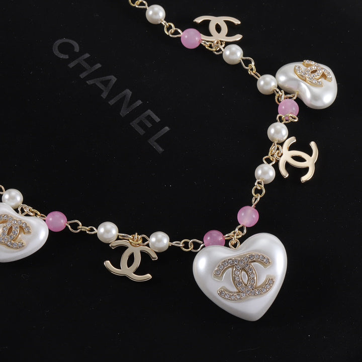 Fashion CC Multi Heart Combo Necklace