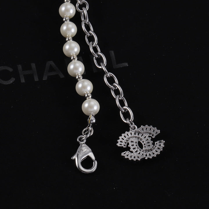 Fashion CC Pearls Size Matching Necklace