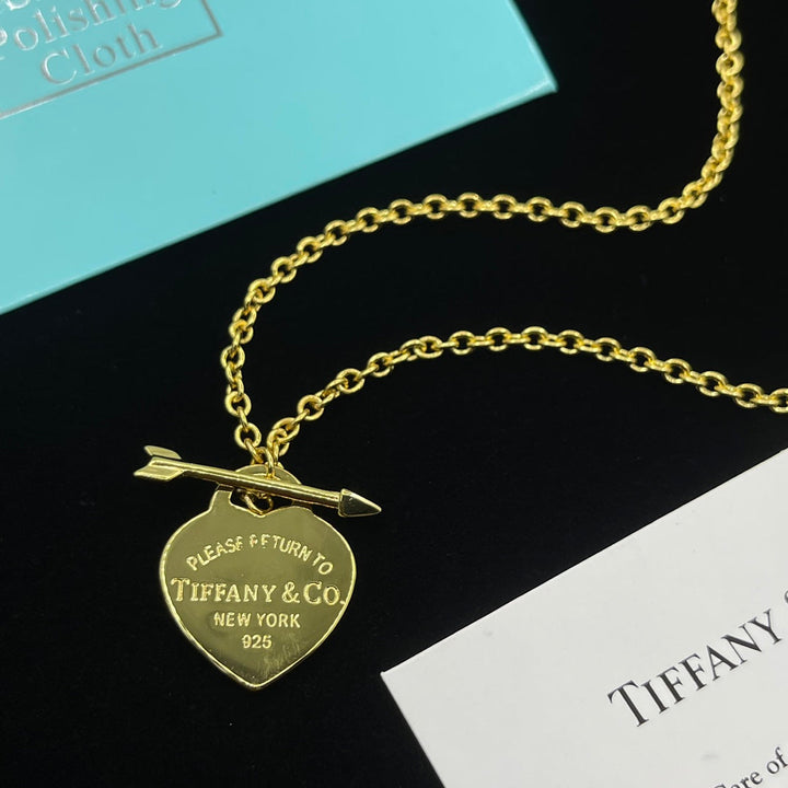 Fashion Brass Sweater Necklace Bracelet