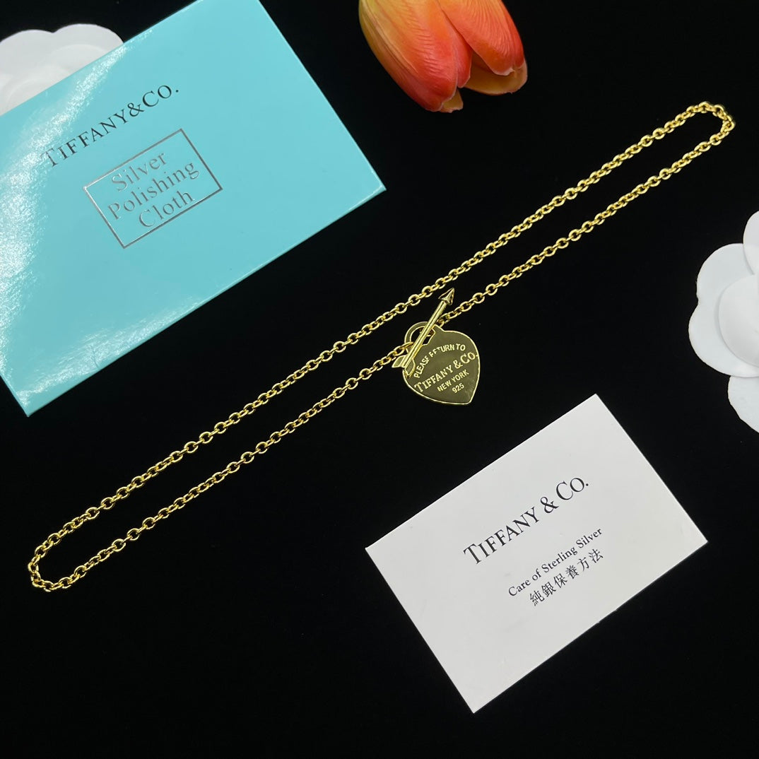 Fashion Brass Sweater Necklace Bracelet