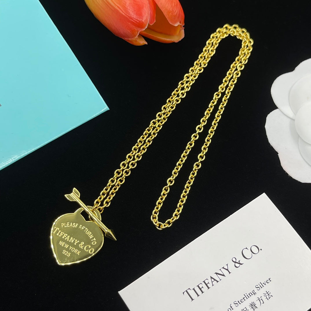 Fashion Brass Sweater Necklace Bracelet