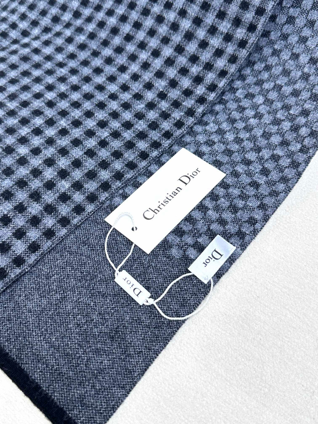 classic thousand birds check fall and winter scarf