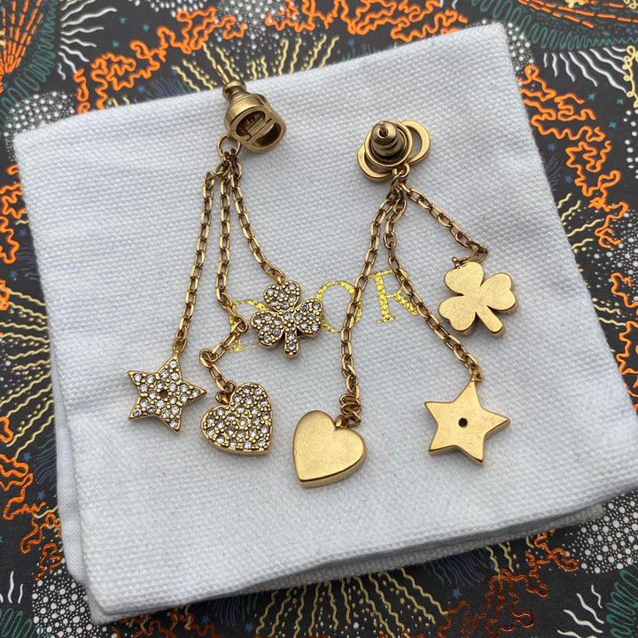 Fashion CD with Love Tassel Earrings