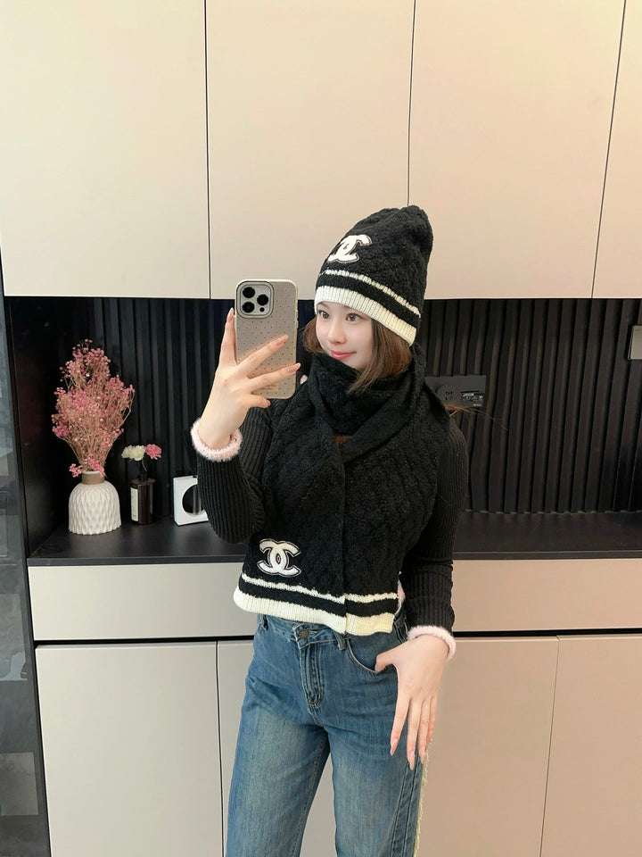 New Classic Set Hat ➕ Scarf