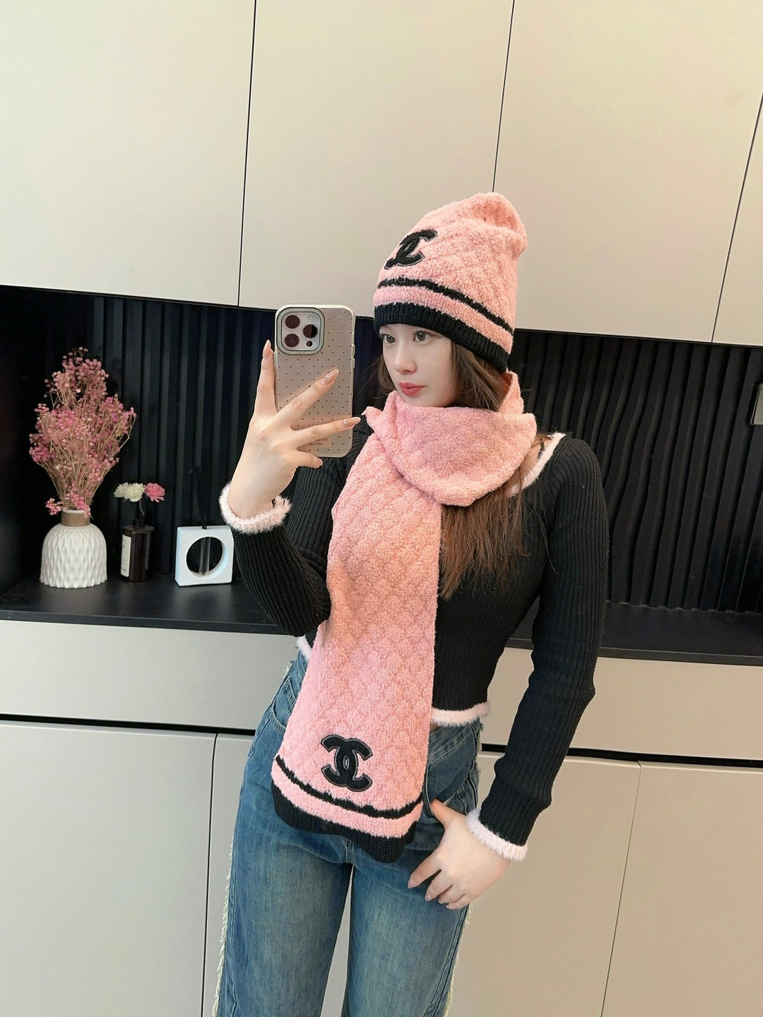 New Classic Set Hat ➕ Scarf