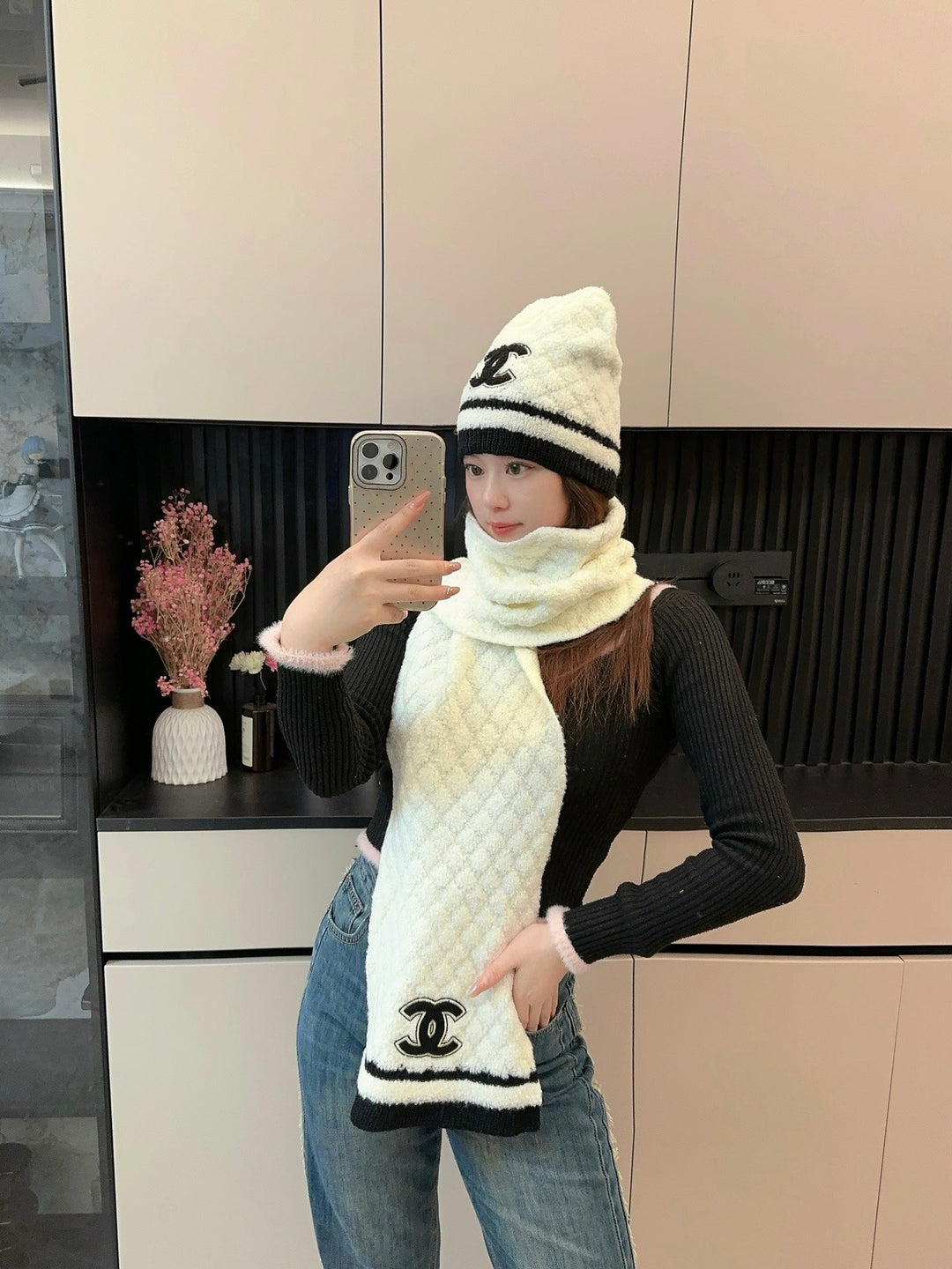 New Classic Set Hat ➕ Scarf