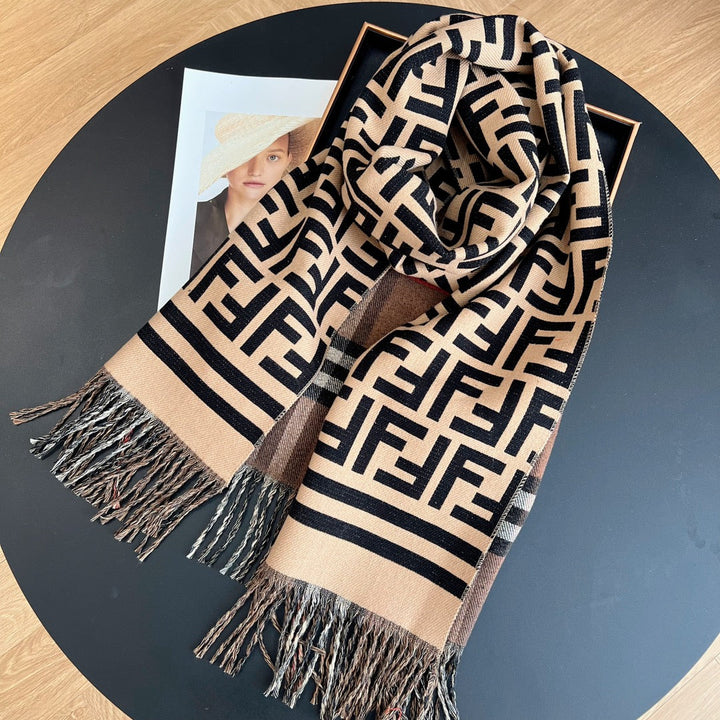 fashion FF extended version of the fall and winter scarf
