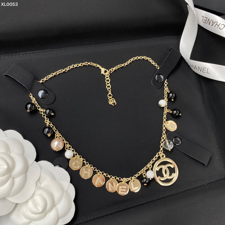 Fashion CC Multi-element Necklace