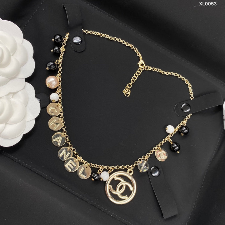 Fashion CC Multi-element Necklace