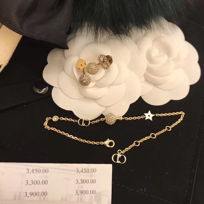 Fashion CD full diamond crystal bracelets