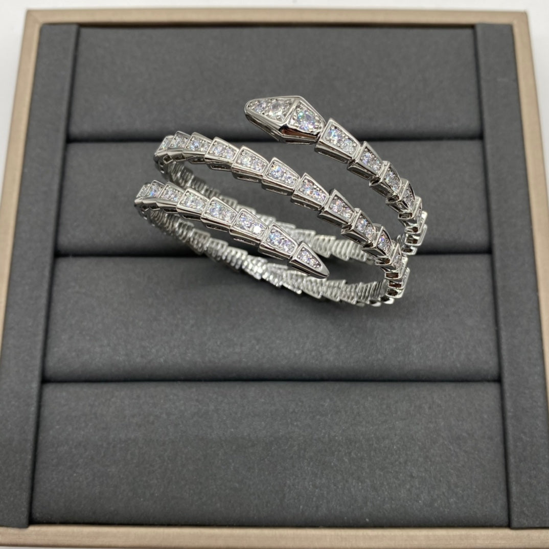 Classic Triple Full Diamond Bracelet