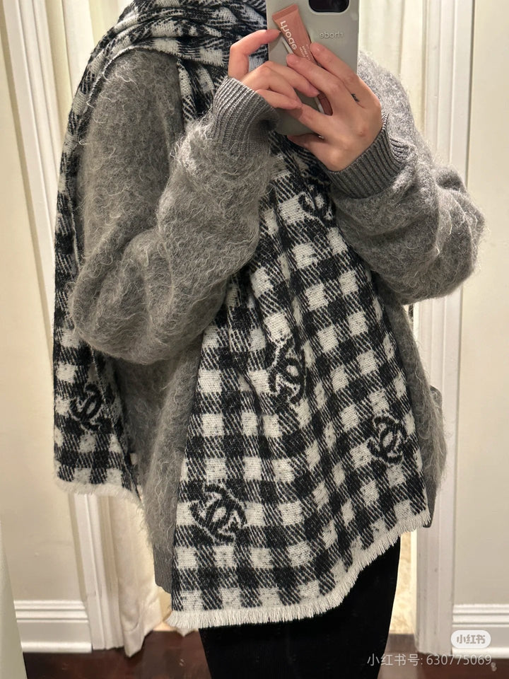 Fashion CC Plaid Scarf
