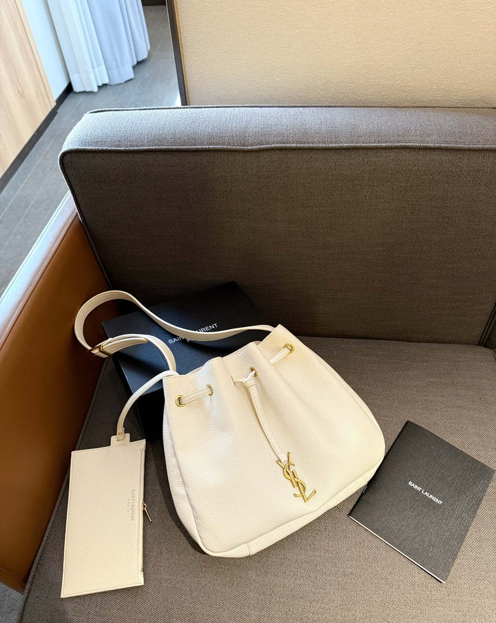 3 Colors Stylish Flap Bucket Bag