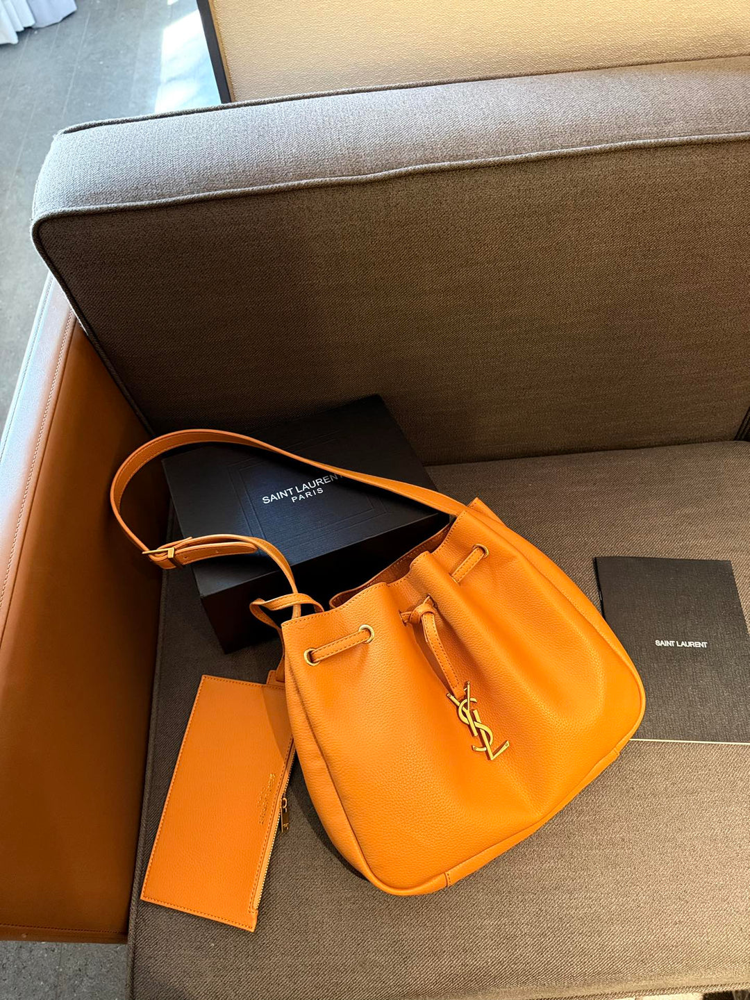 3 Colors Stylish Flap Bucket Bag