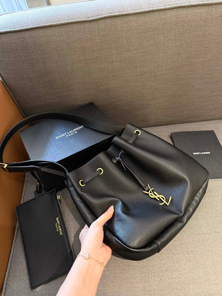 3 Colors Stylish Flap Bucket Bag
