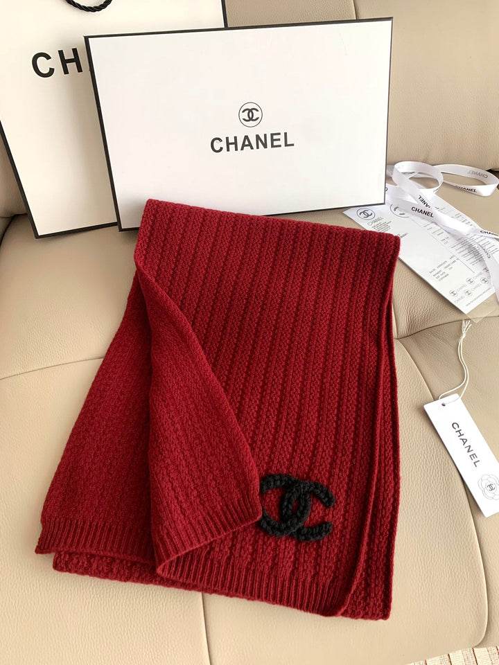 Fashion CC cashmere knitted pineapple pattern fall and winter scarf