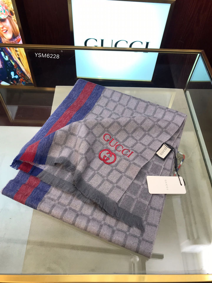 fashion GG small square fall and winter scarf