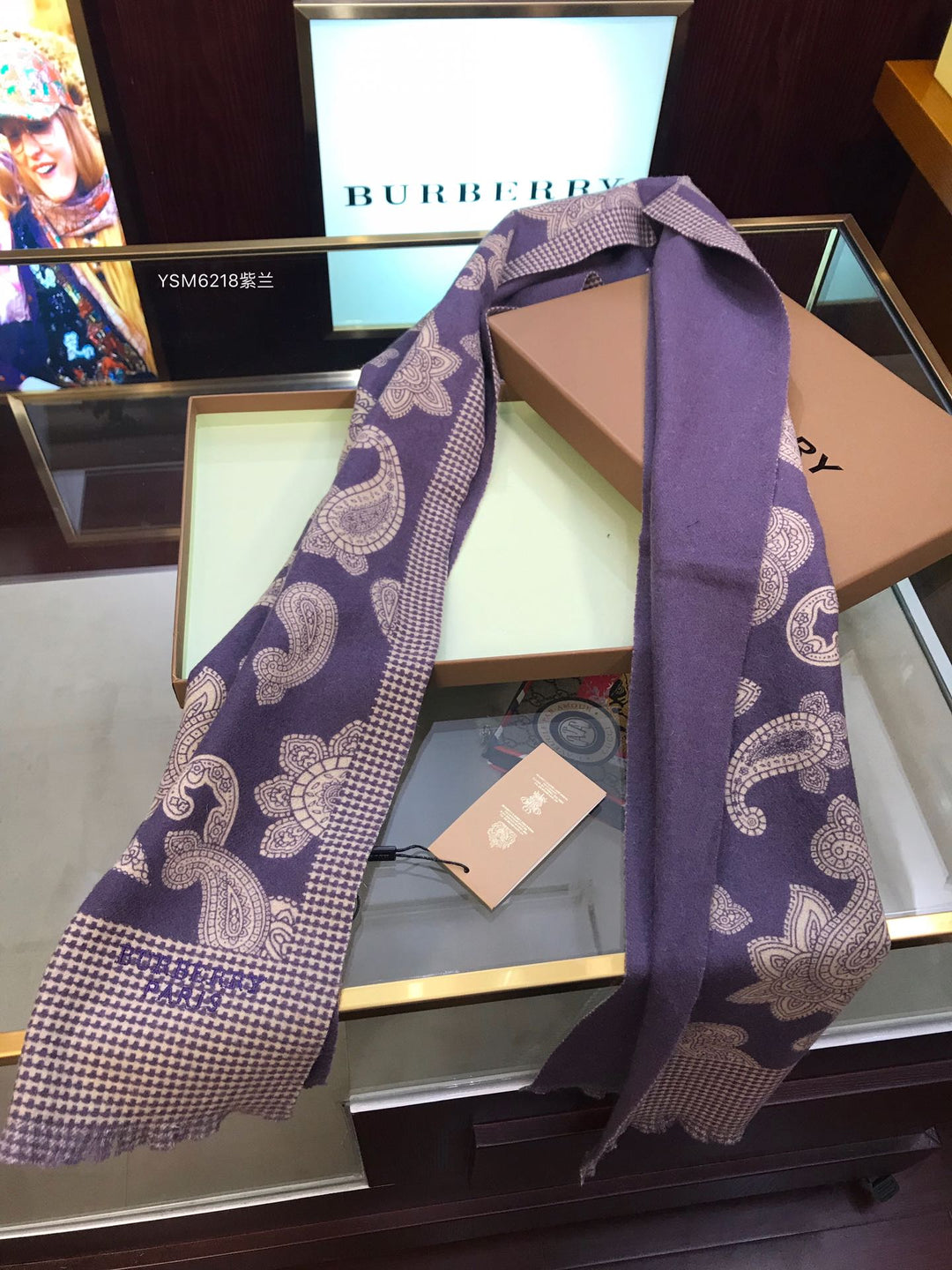 fashion GG flower color autumn and winter scarf