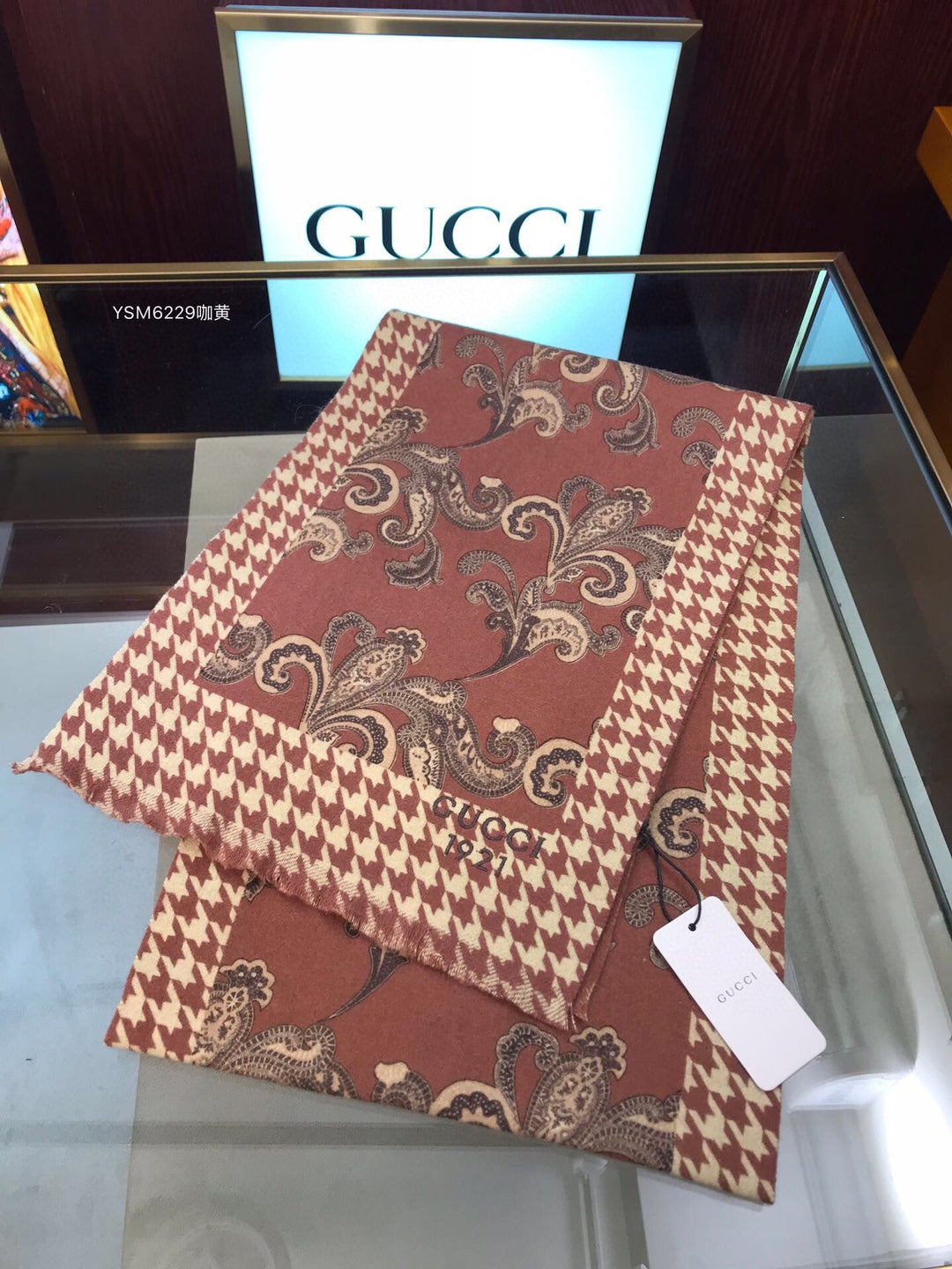 fashion GG flower color autumn and winter scarf