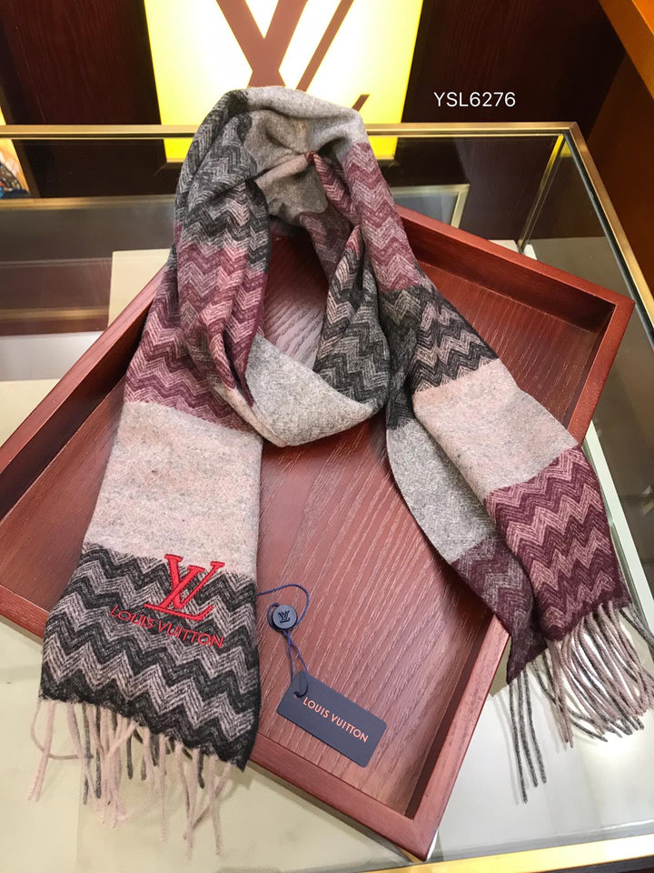 fashion fine embroidery fall and winter scarf